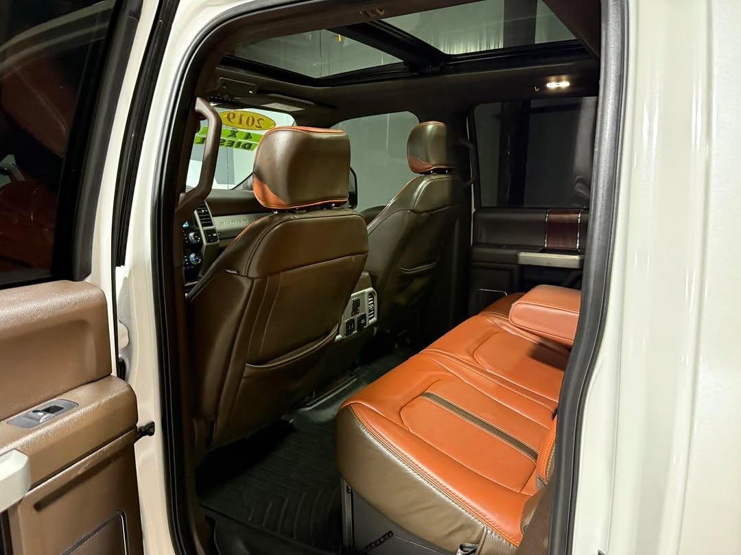 2019 Ford F-450 King Ranch Crew Cab 4x4 – 6.7L Powerstroke Diesel – Ultimate Package – Western Hauler Bed Featuring the premium Ford F-450 Super Duty. - Image 8